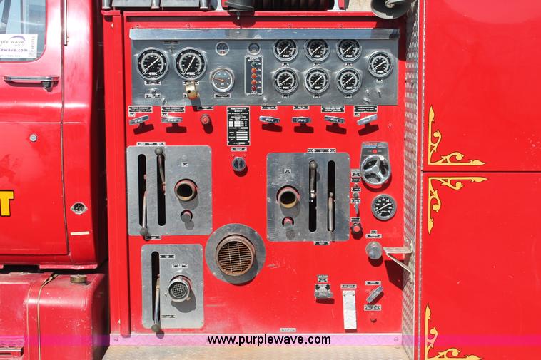 image for item H5718 1984 GMC TopKick 7000 fire truck