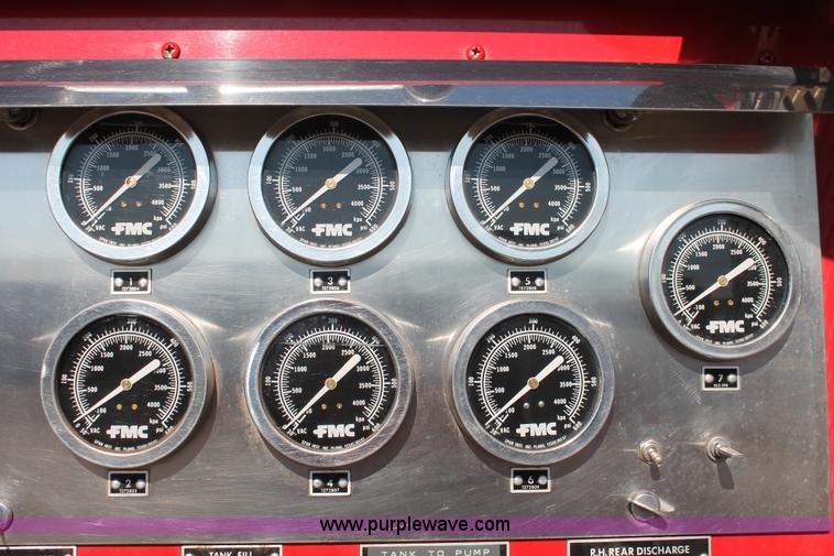 image for item H5718 1984 GMC TopKick 7000 fire truck