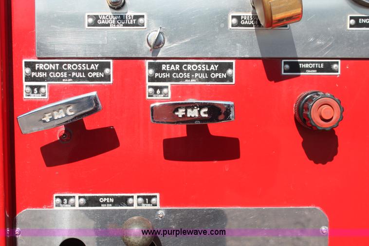 image for item H5718 1984 GMC TopKick 7000 fire truck