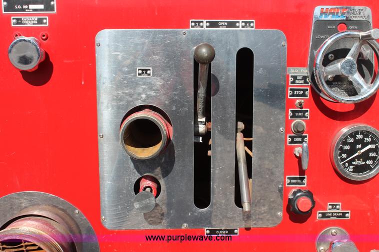 image for item H5718 1984 GMC TopKick 7000 fire truck