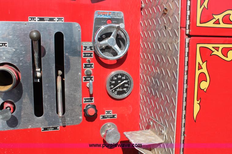 image for item H5718 1984 GMC TopKick 7000 fire truck