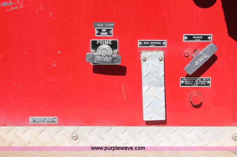 image for item H5718 1984 GMC TopKick 7000 fire truck