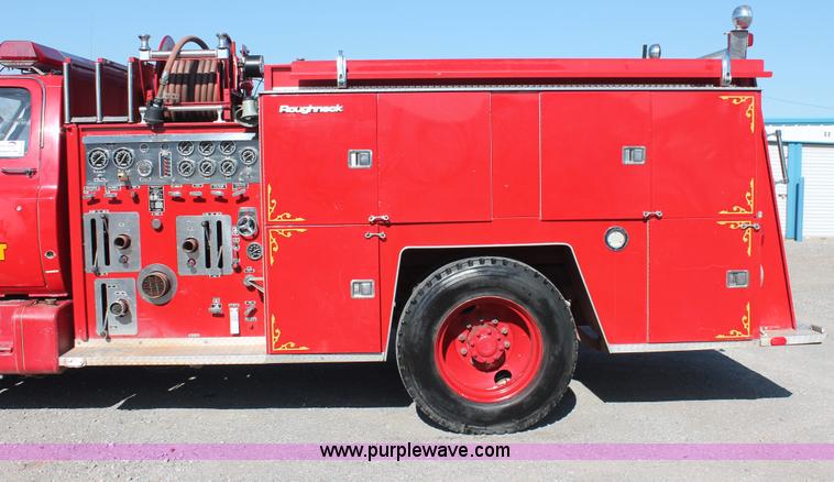 image for item H5718 1984 GMC TopKick 7000 fire truck