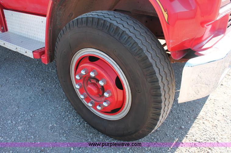 image for item H5718 1984 GMC TopKick 7000 fire truck