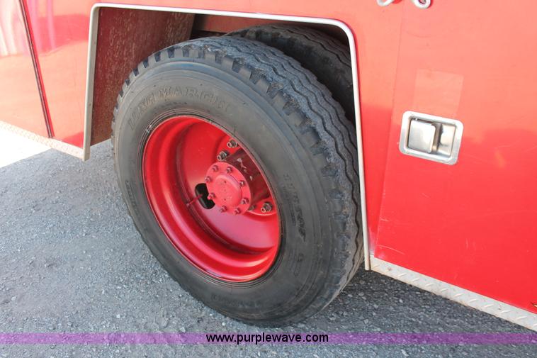 image for item H5718 1984 GMC TopKick 7000 fire truck