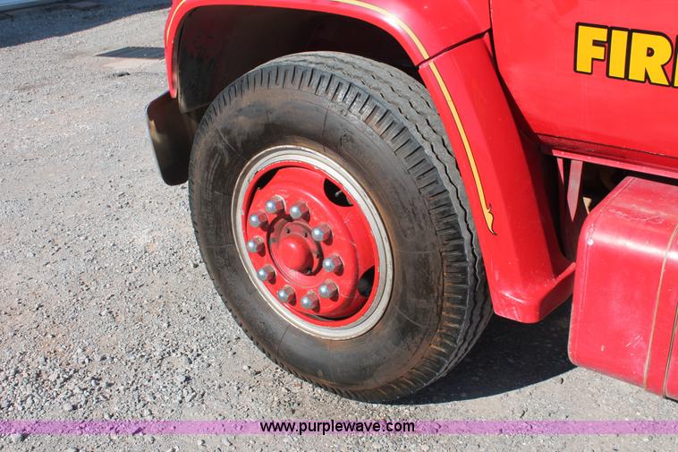 image for item H5718 1984 GMC TopKick 7000 fire truck