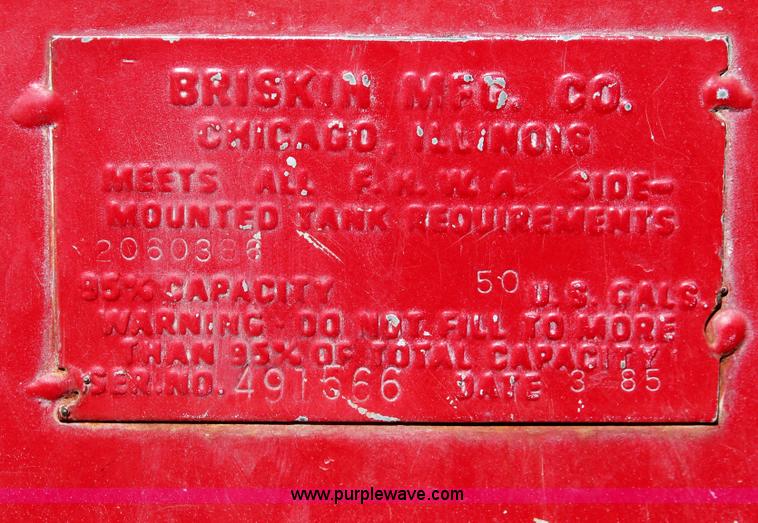 image for item H5718 1984 GMC TopKick 7000 fire truck