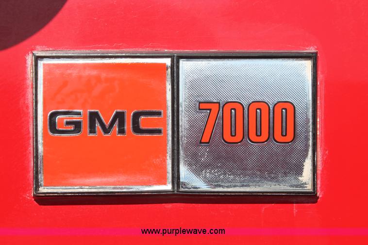 image for item H5718 1984 GMC TopKick 7000 fire truck
