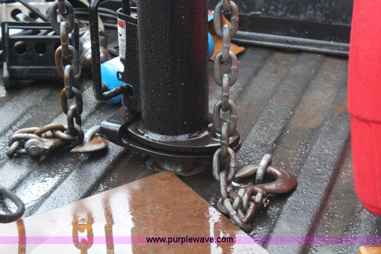 image for item H6002 2002 L&L gooseneck dump bed trailer