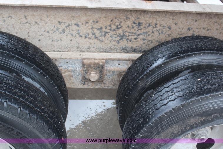 image for item H6002 2002 L&L gooseneck dump bed trailer