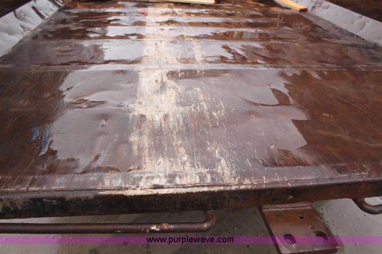 image for item H6002 2002 L&L gooseneck dump bed trailer