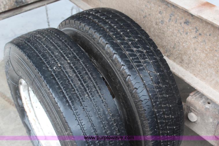 image for item H6002 2002 L&L gooseneck dump bed trailer