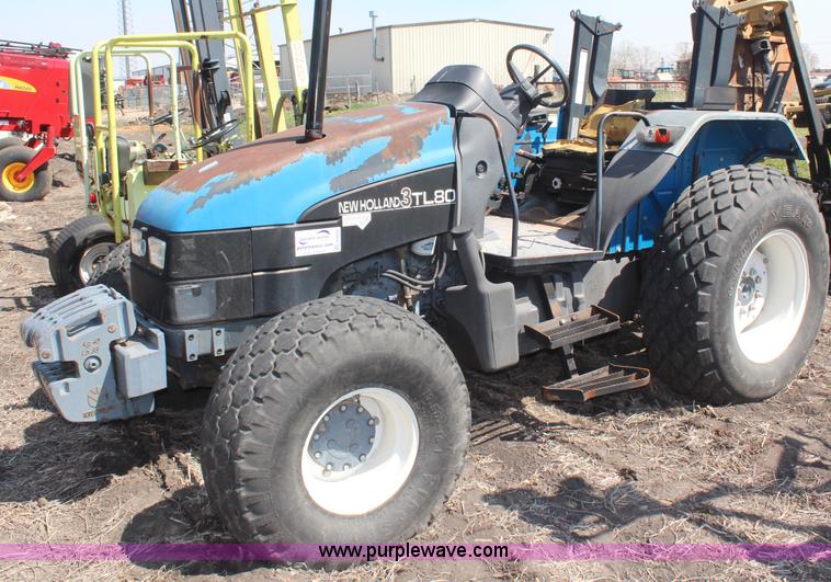 image for item H6058 1998 New Holland TL80 MFWD tractor