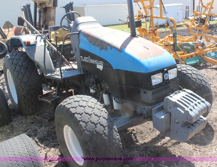 image for item H6058 1998 New Holland TL80 MFWD tractor