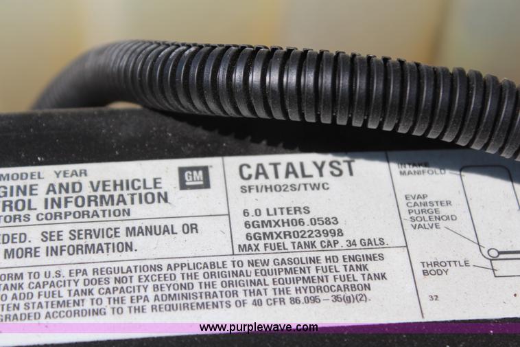 image for item H6075 2006 Chevrolet Silverado 2500HD Ext. Cab pickup truck