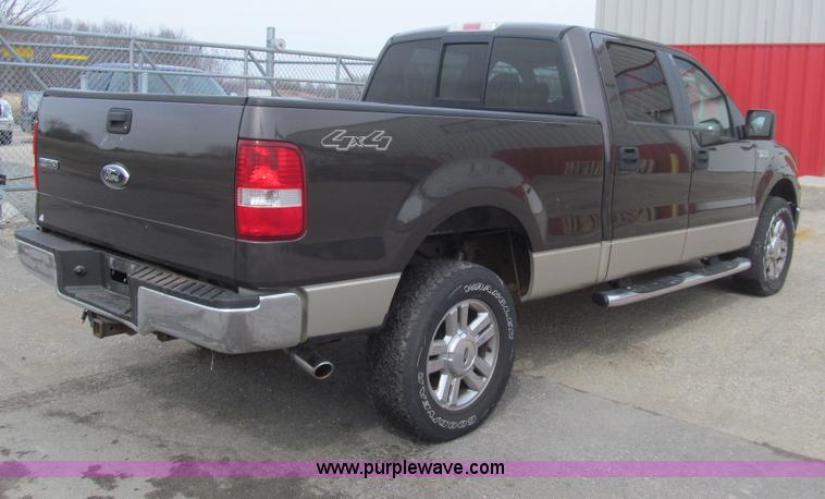 image for item I7066 2007 Ford F150 XLT SuperCrew pickup truck