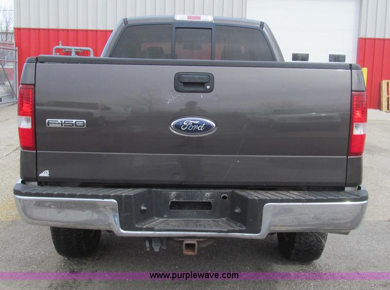 image for item I7066 2007 Ford F150 XLT SuperCrew pickup truck
