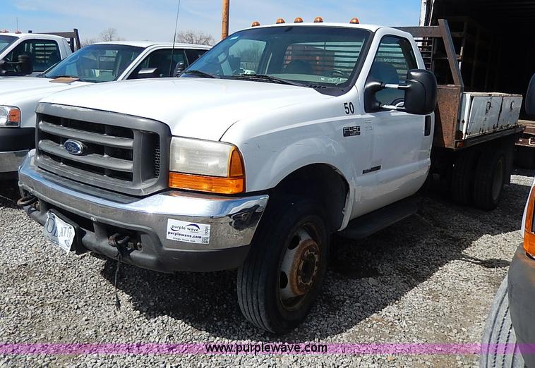 image for item I9291 2000 Ford F450 Super Duty flatbed truck