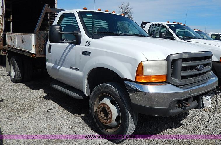 image for item I9291 2000 Ford F450 Super Duty flatbed truck