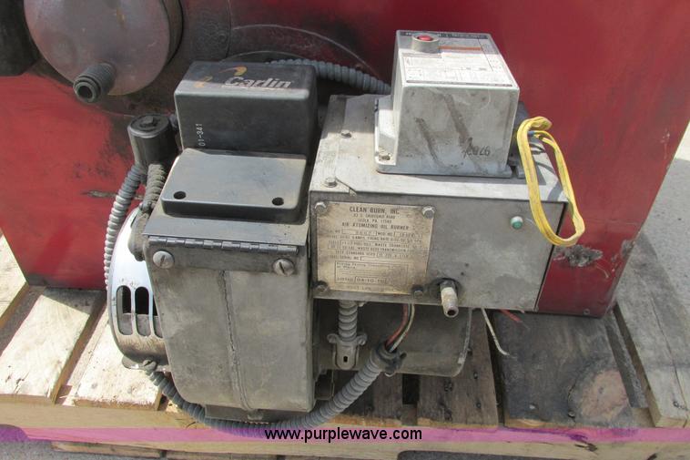 image for item I9745 Clean Burn, Inc. CB86AH oil fired unit heater