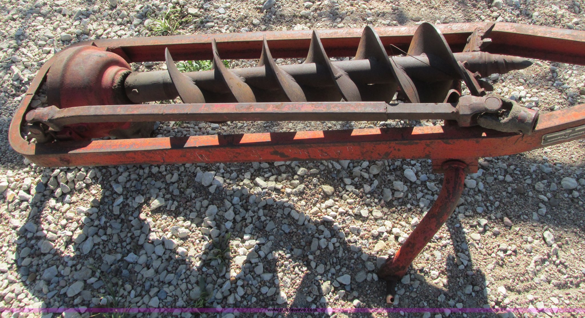 MasseyFerguson post hole digger in Halstead, KS Item G8303 sold