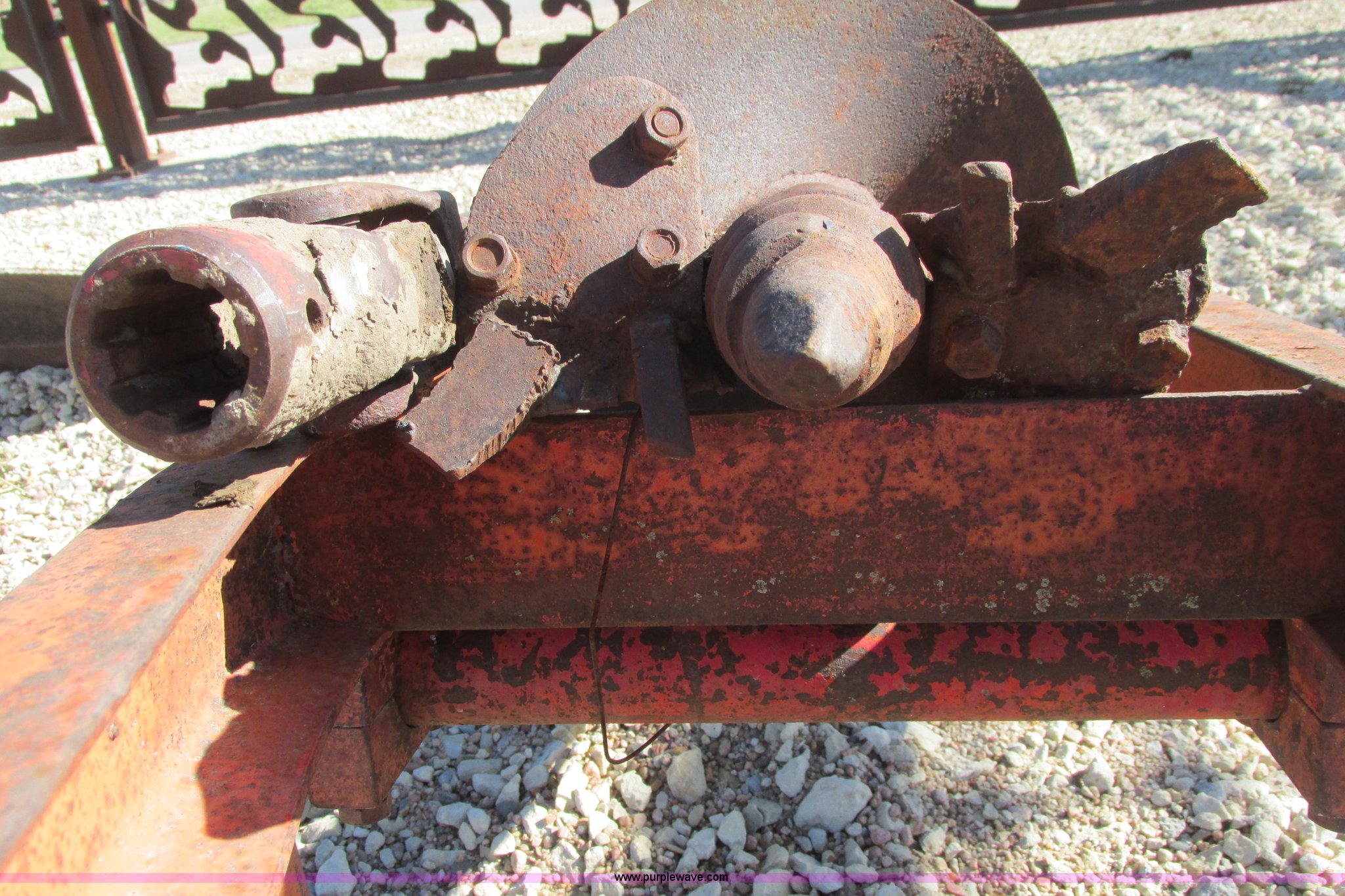 MasseyFerguson post hole digger in Halstead, KS Item G8303 sold Purple Wave