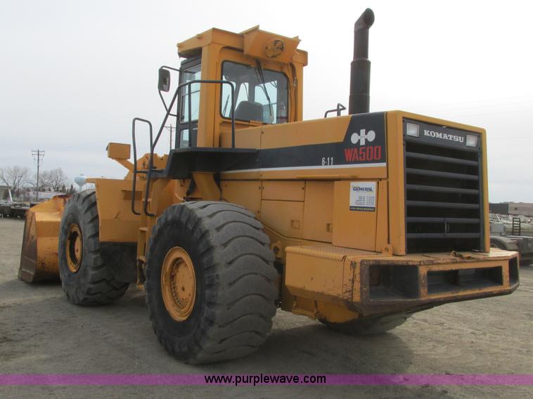 image for item A8679 1988 Komatsu WA500-1 wheel loader