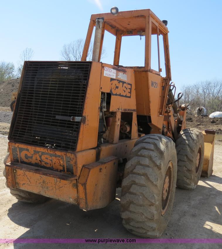 image for item B4898 Case W20 wheel loader