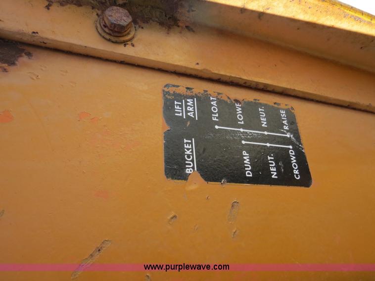 image for item B4898 Case W20 wheel loader