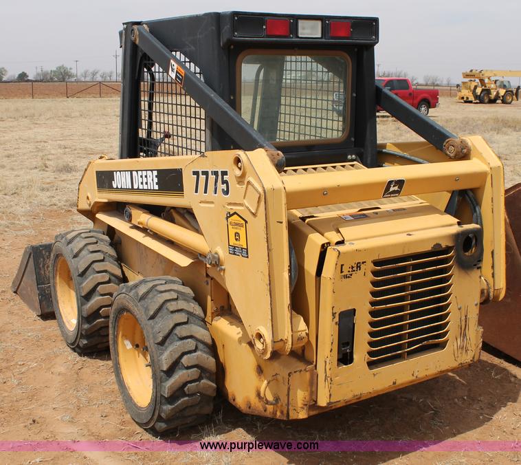 image for item C3807 John Deere 7775 skid steer