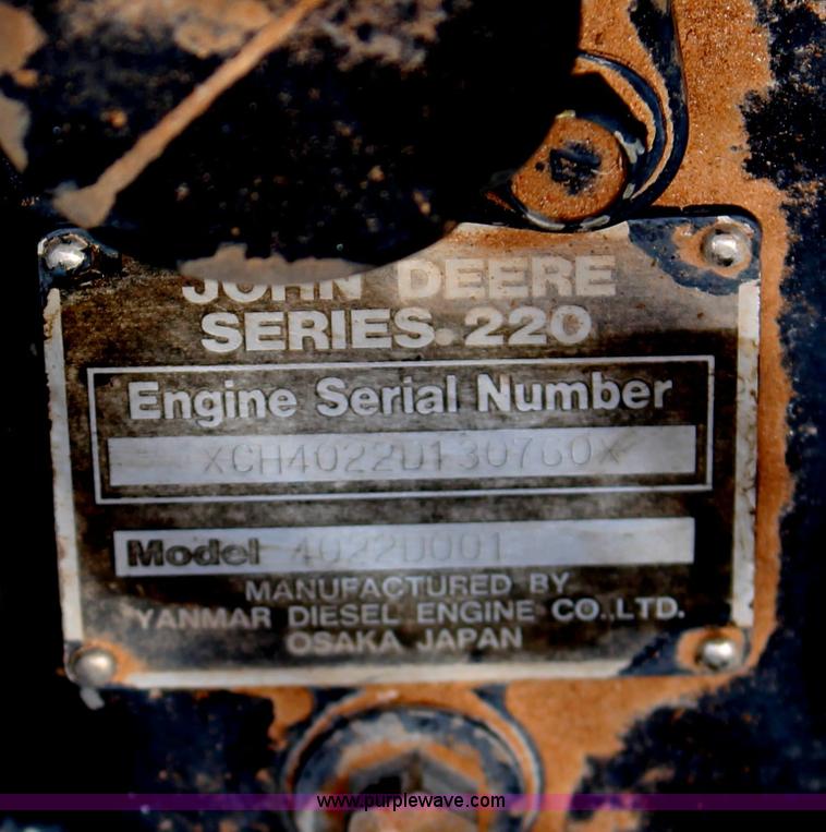 image for item C3807 John Deere 7775 skid steer