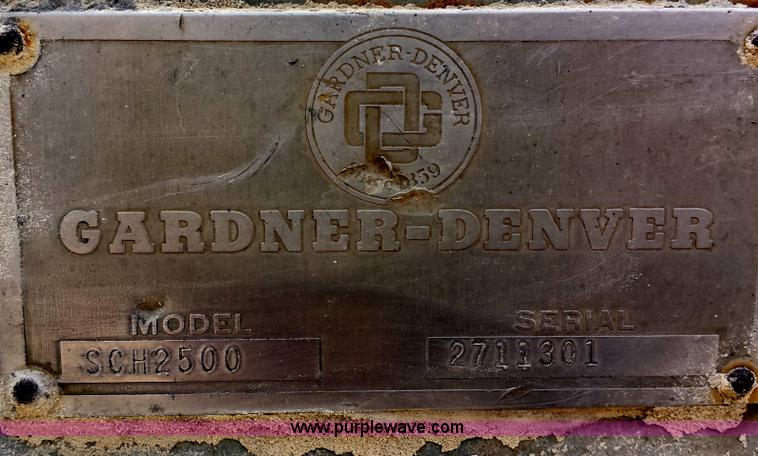 image for item D3959 Gardner Denver SCH2500 Hydra-trac drill