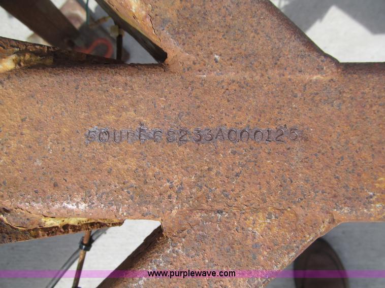 image for item E4687 2003 Bil-jax tandem axle tilt deck equipment trailer