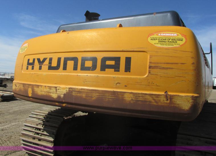 image for item E5453 2003 Hyundai Robex 450LC-3 excavator