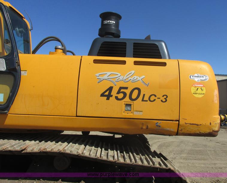 image for item E5453 2003 Hyundai Robex 450LC-3 excavator