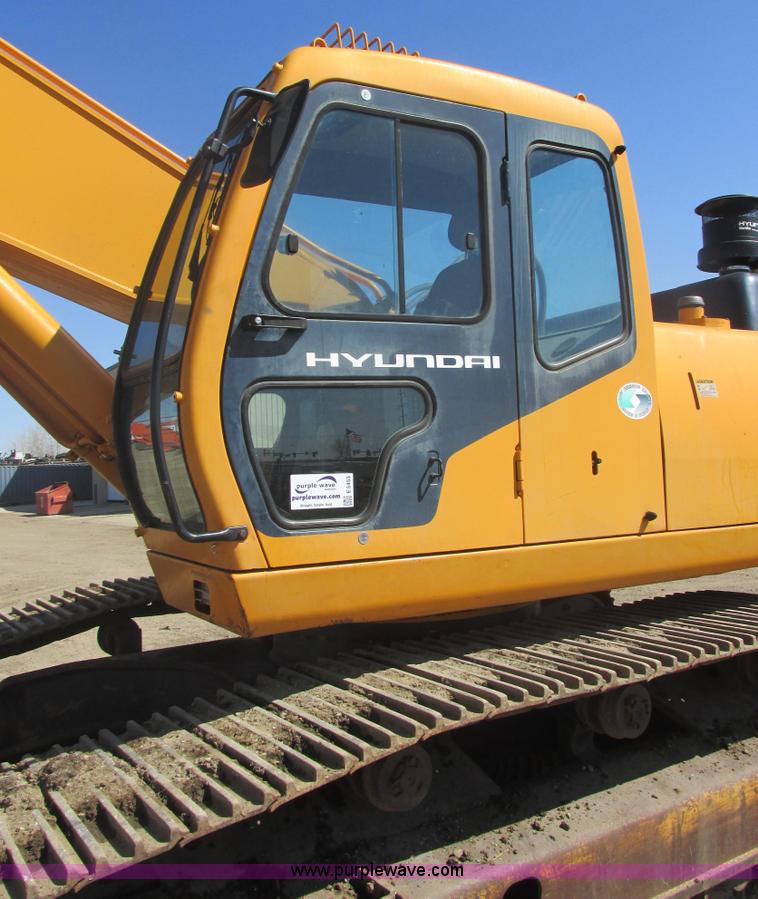 image for item E5453 2003 Hyundai Robex 450LC-3 excavator