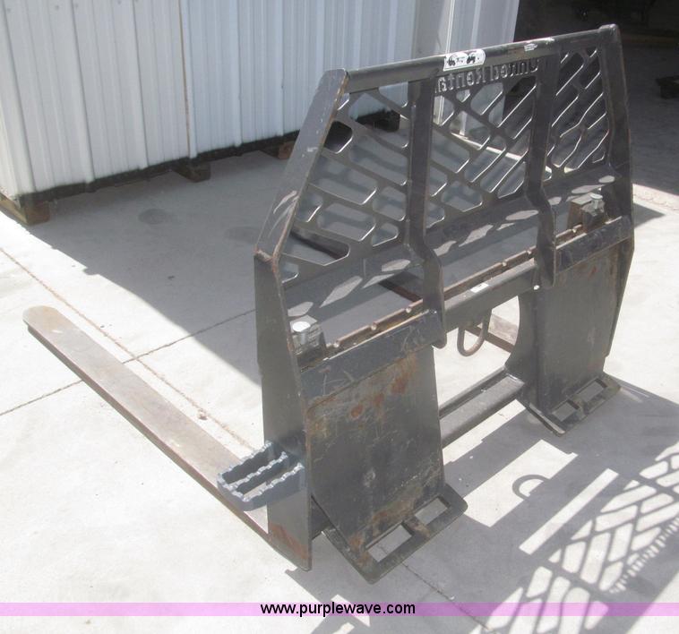 image for item F7351 Skid steer fork attachment