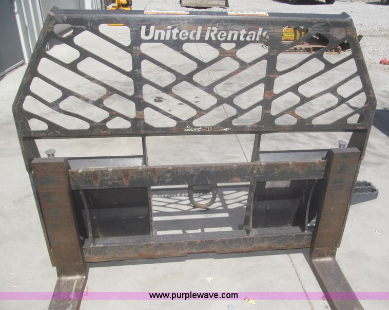 image for item F7351 Skid steer fork attachment