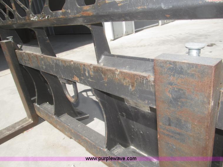 image for item F7351 Skid steer fork attachment