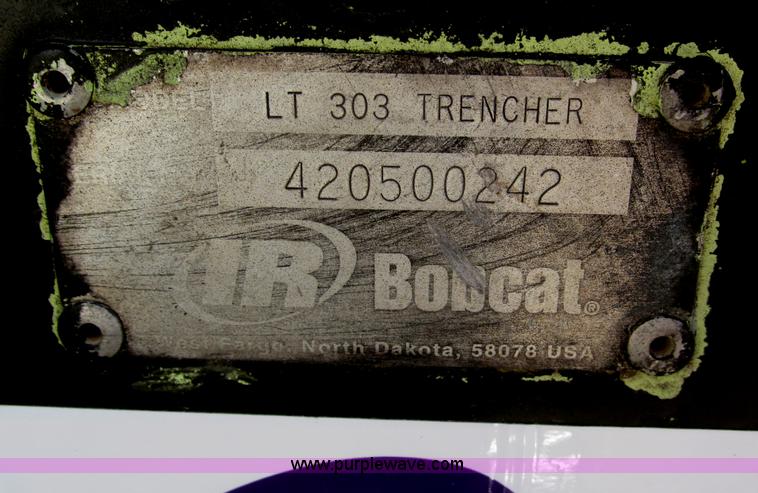 image for item F7353 Bobcat LT303 trencher attachment