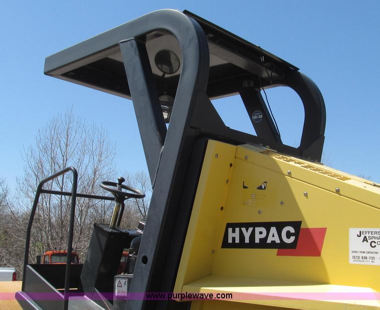 image for item G2349 2005 Hypac C-840-C vibratory articulated single drum roller