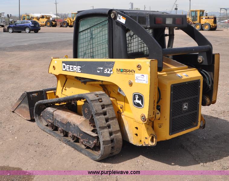 image for item G6452 2009 John Deere CT322 skid steer