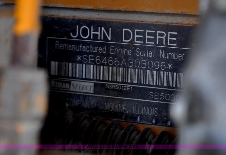 image for item G6455 1989 John Deere 772BH motor grader