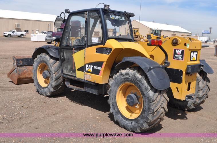 image for item G6458 2007 Caterpillar TH330B telehandler