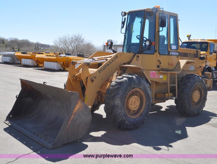 image for item G6464 1990 Fiat-Allis FR10B wheel loader