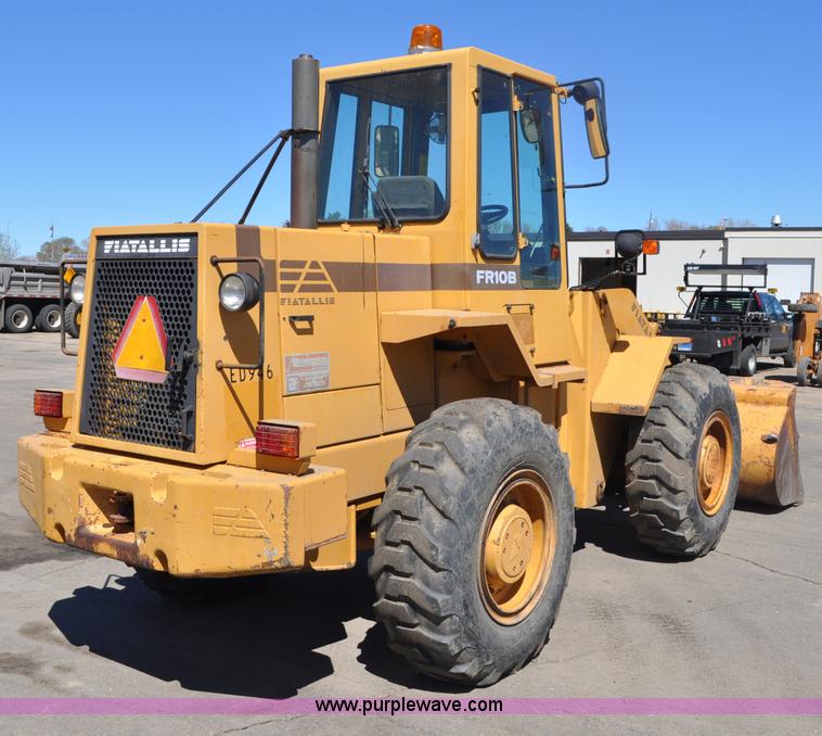 image for item G6464 1990 Fiat-Allis FR10B wheel loader
