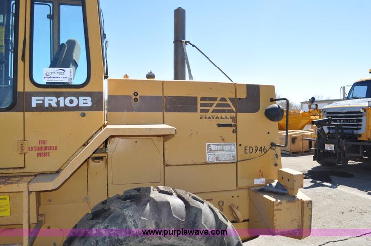 image for item G6464 1990 Fiat-Allis FR10B wheel loader