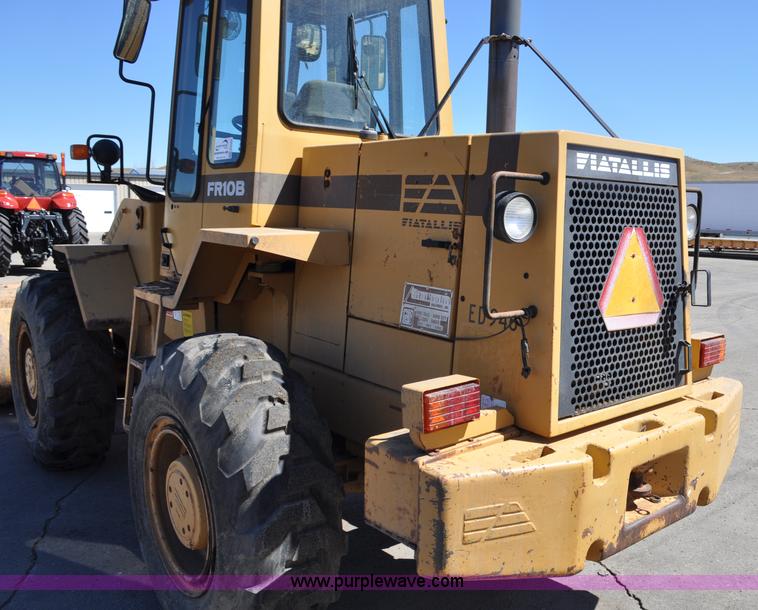 image for item G6464 1990 Fiat-Allis FR10B wheel loader