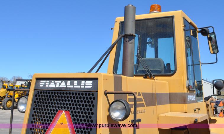 image for item G6464 1990 Fiat-Allis FR10B wheel loader