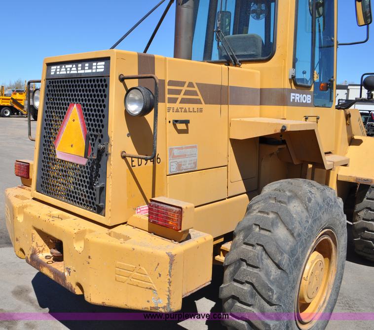 image for item G6464 1990 Fiat-Allis FR10B wheel loader